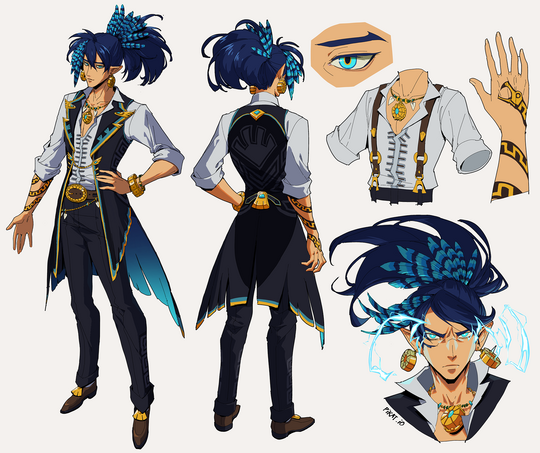 Reference Sheet by @pikatl